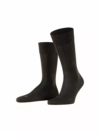 FALKE | Herren Socken Sensitive Malaga brown | 